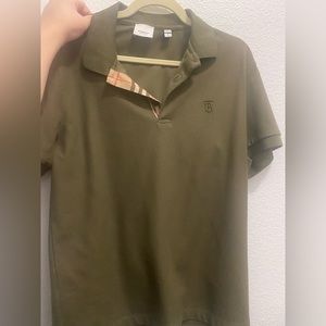 Burberry mens polo
